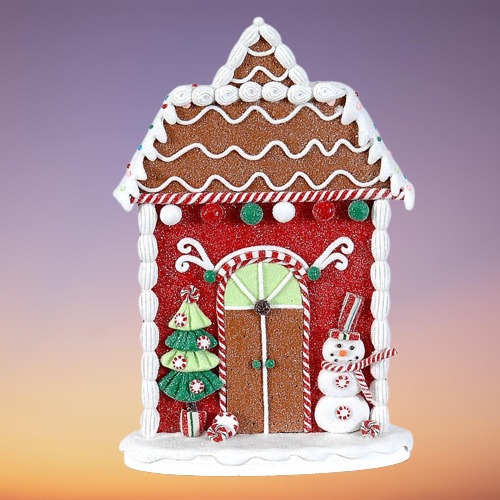 Χριστουγεννιάτικο Διακοσμητικό Ginger Bread House 25cm